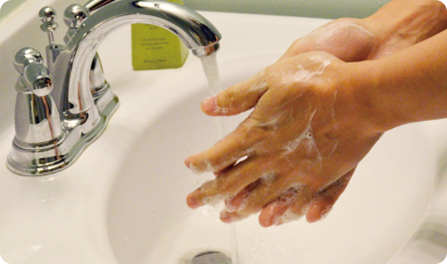 洗面所の手洗い